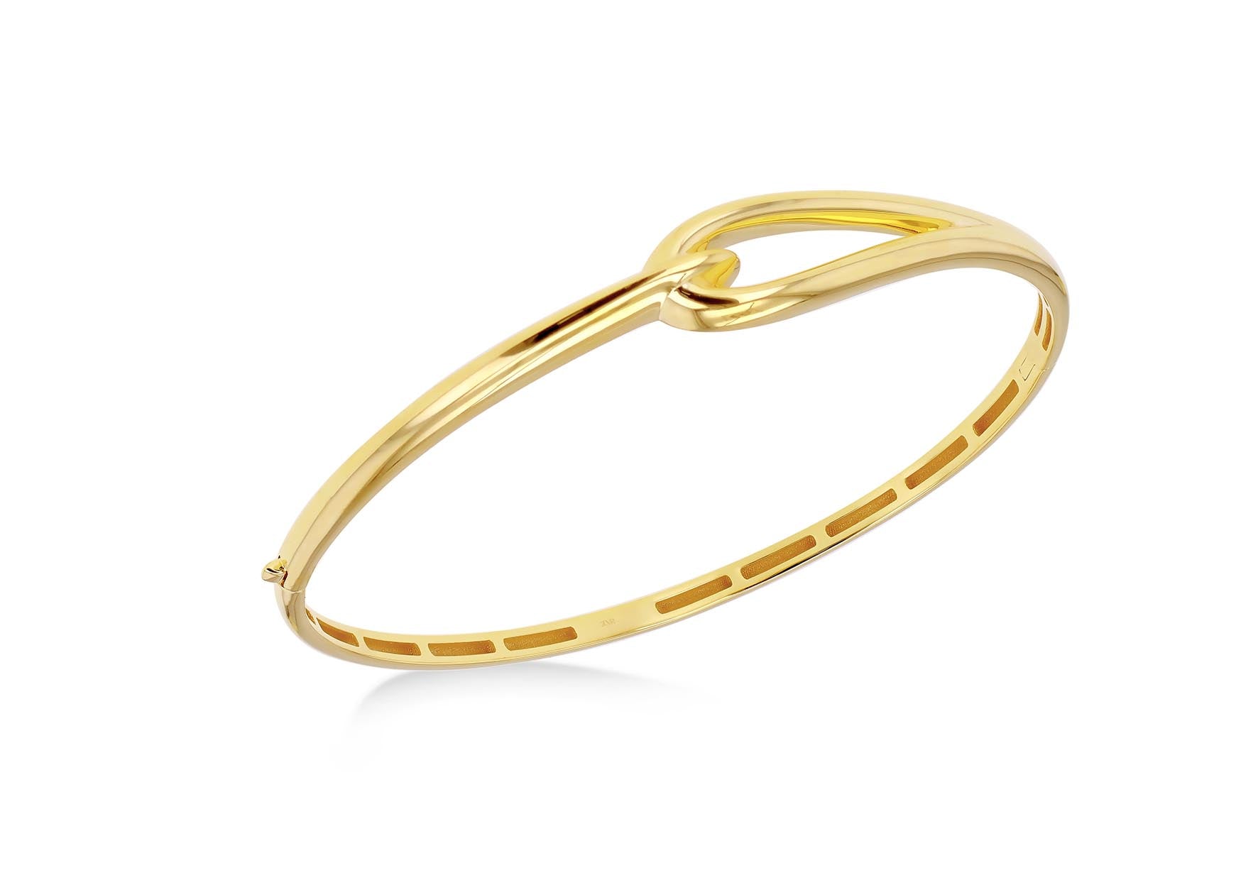 9ct Ladies Hook And Loop Bracelet – Goldbank Jewellers