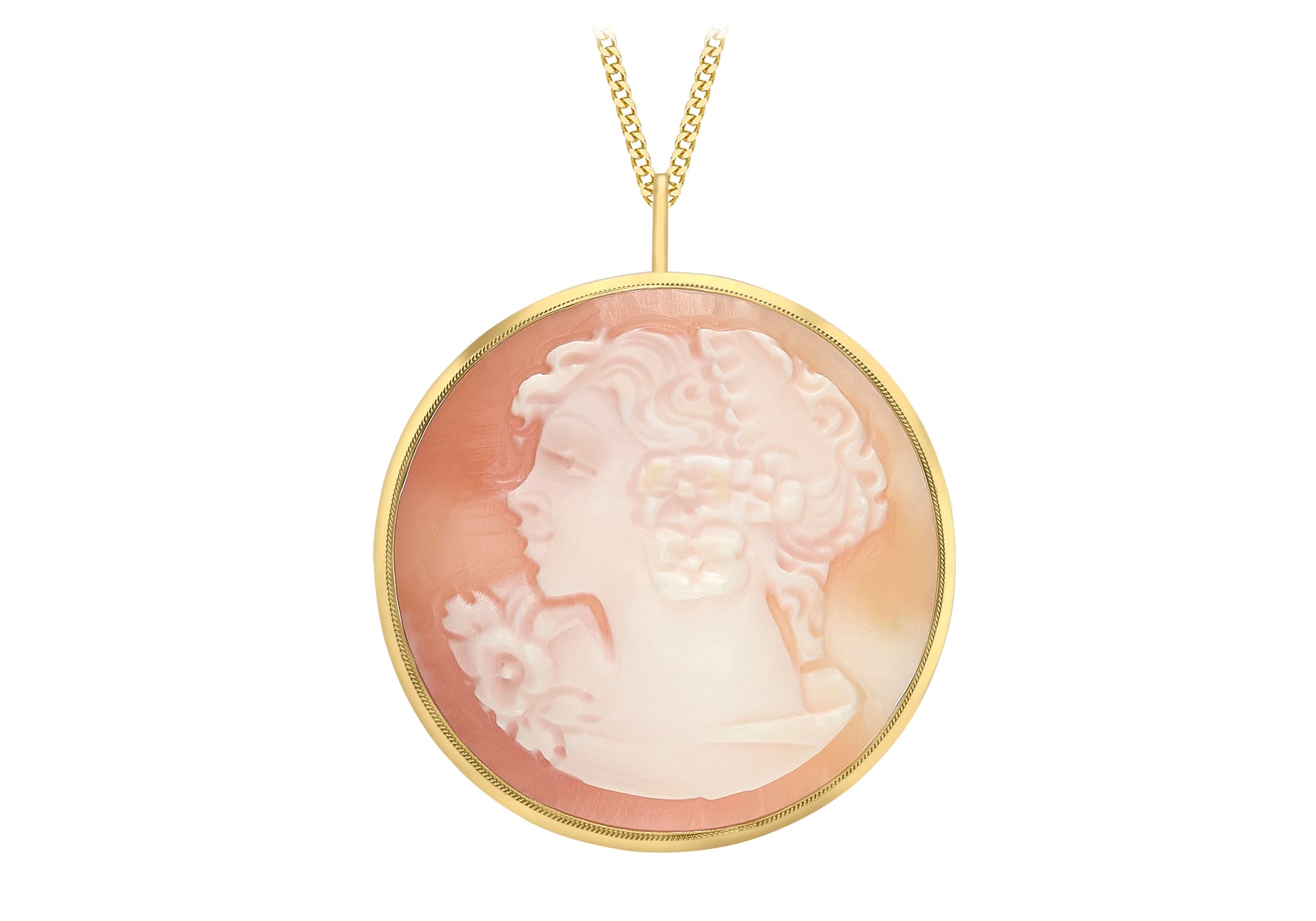 Cameo hot sale pendant price