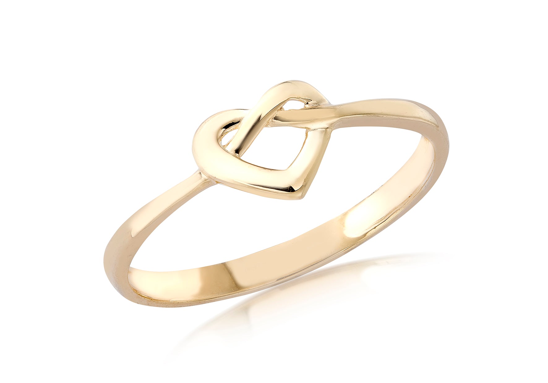 9ct gold infinity on sale ring