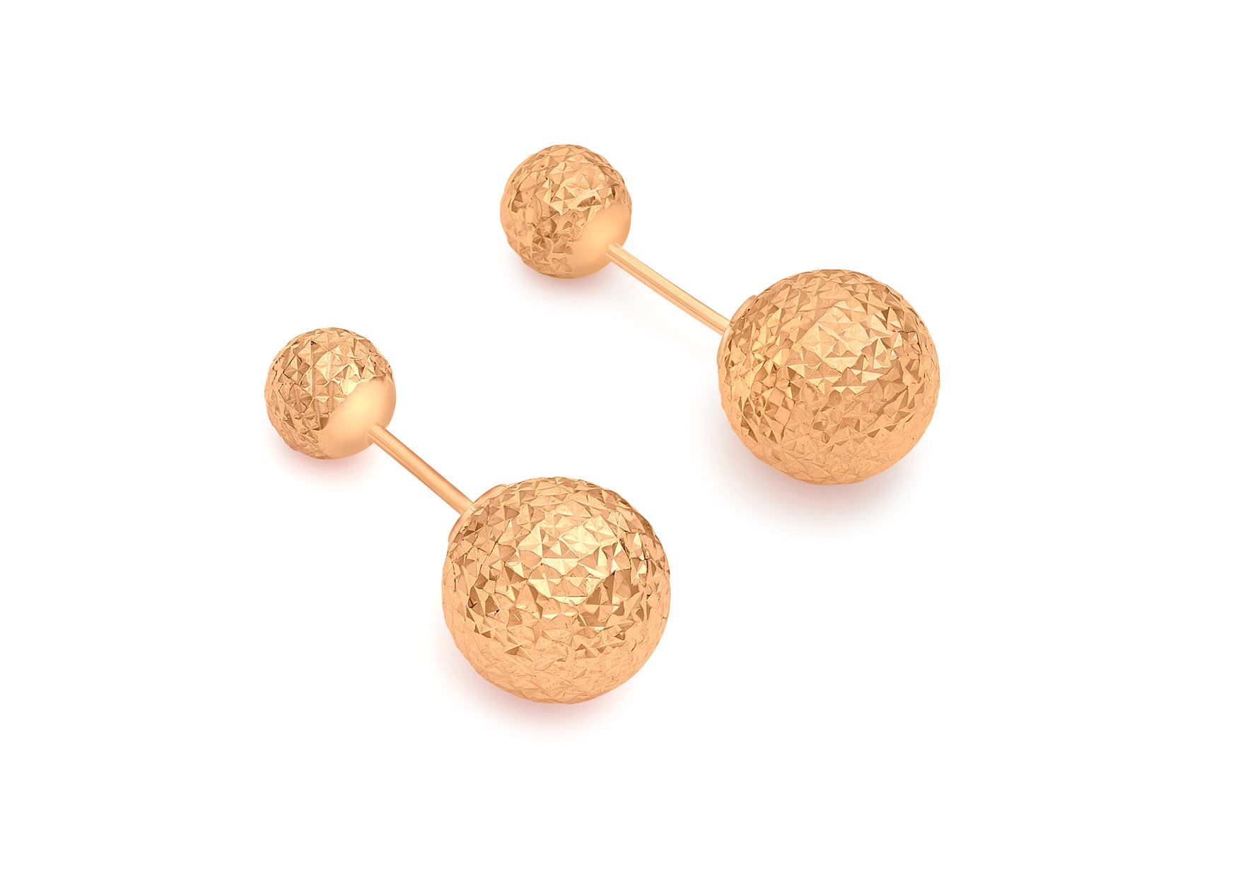 Reversible ball sale earrings