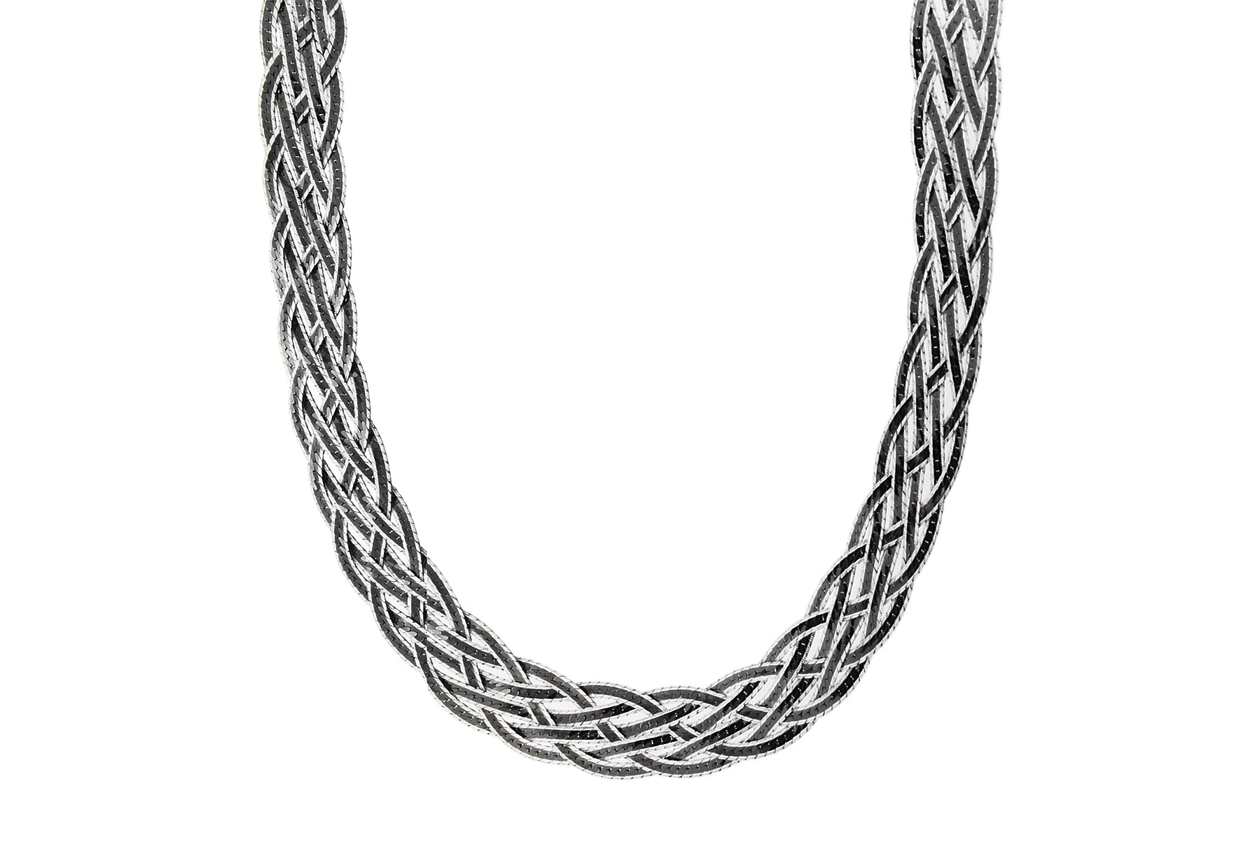 Mens sterling silver hot sale herringbone chain