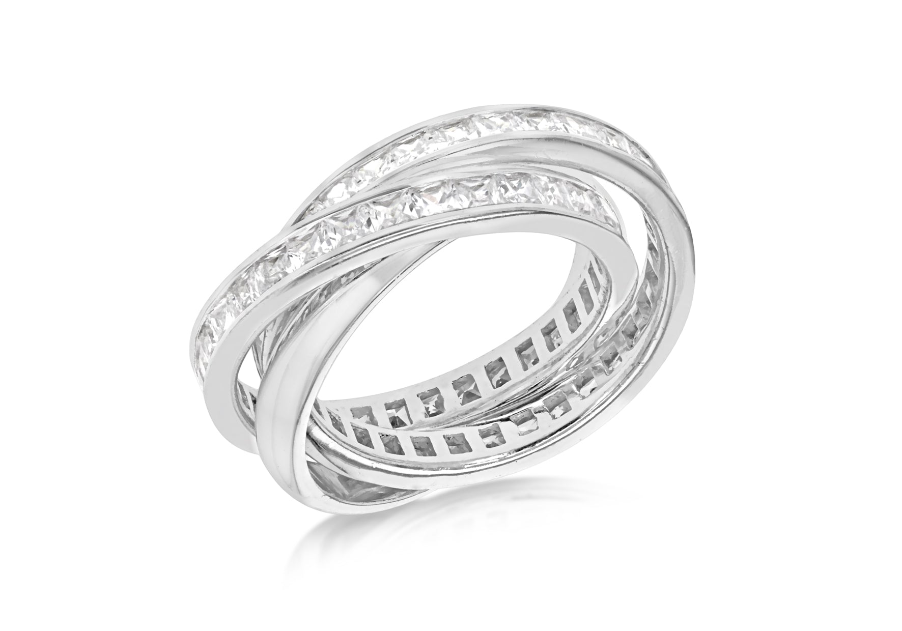 White gold hot sale russian ring