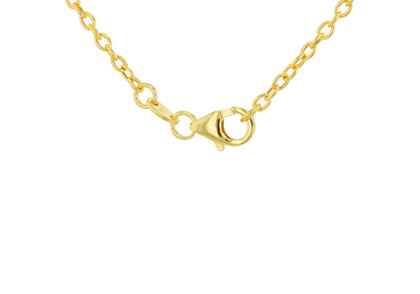 9ct Yellow Gold Curb Link Necklace