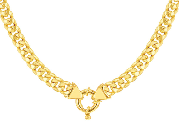 9ct Yellow Gold Cuban Links Chain