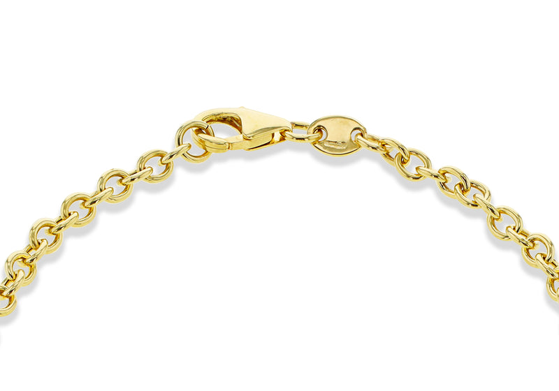 9ct Yellow Gold Freshwater Pearl Drop Bracelet