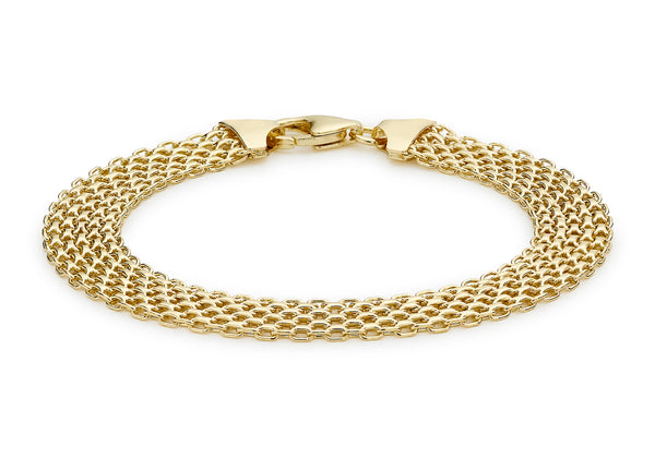 9ct Yellow Gold Bismark Bracelet