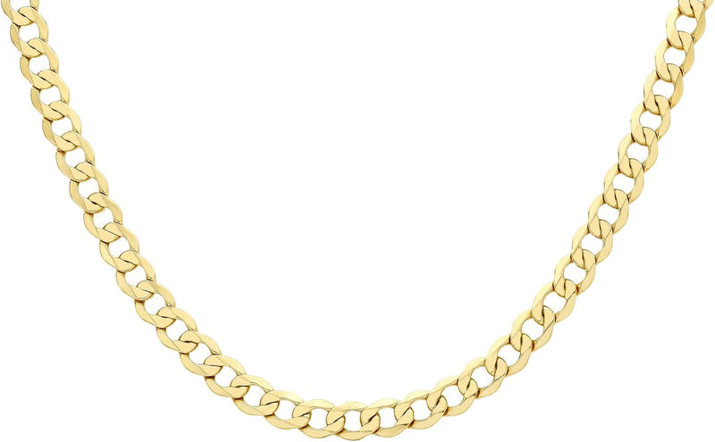 9ct Yellow Gold 180 Curb Chain