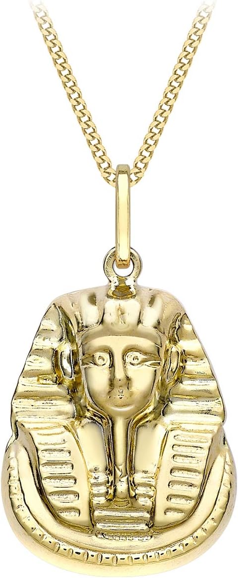 9ct Yellow Gold Tutankhamun Pendant