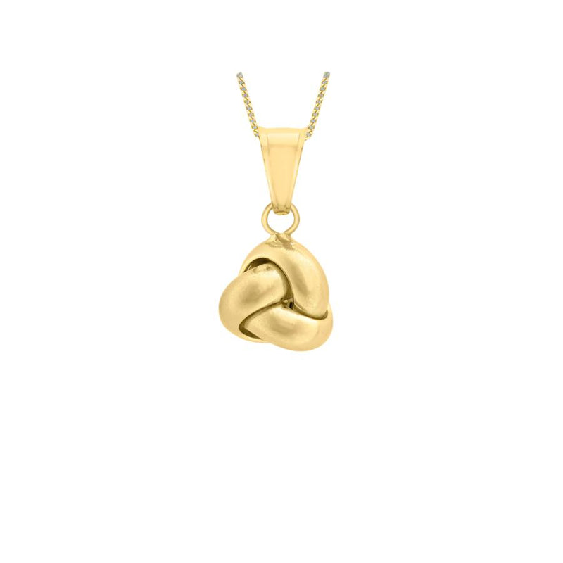 9ct Yellow Gold Triple-Knot Pendant