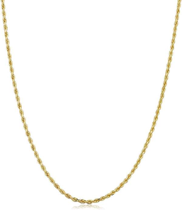 9ct Yellow Gold 30 Rope Chain