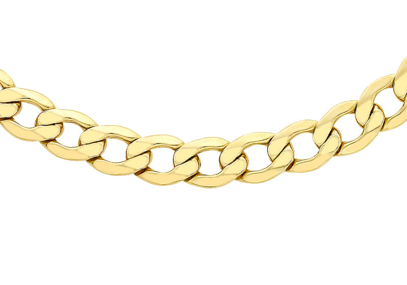 9ct Yellow Gold 150 Curb Chain