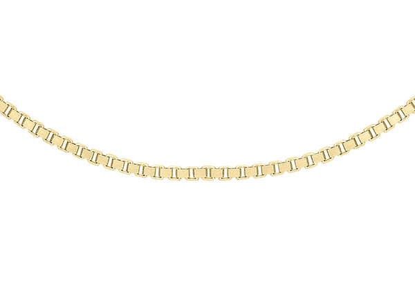 9ct Yellow Gold 19 Venetian Box Chain