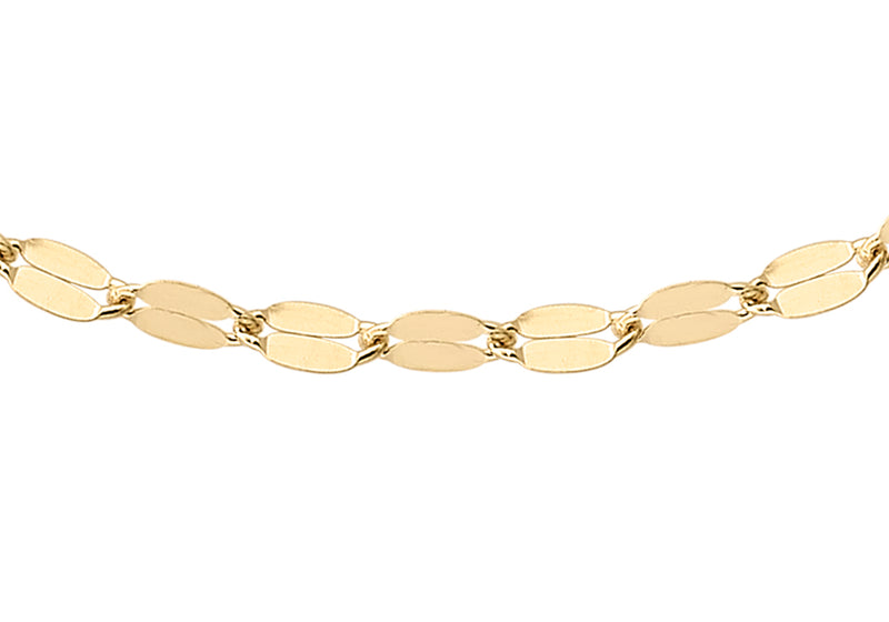 9ct Yellow Gold Forzatina Chain