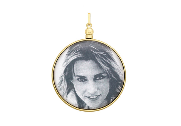 Sterling Silver Fob Locket Pendant