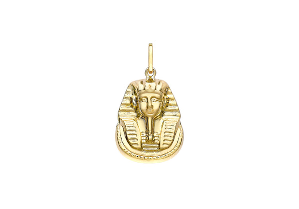 Solid gold pharaoh on sale pendant