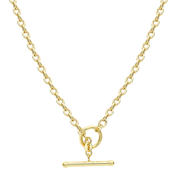 Hallmarked 9ct Gold Farrier Nail Necklace | A Touch of Silver