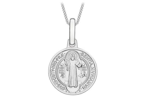 9ct White Gold San Benito Pendant