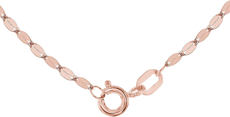 9ct Rose Gold Forzatina Chain