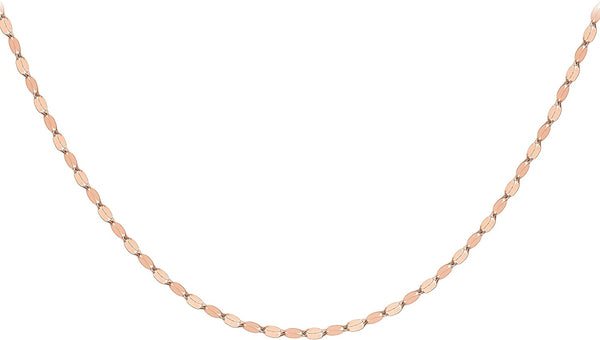 9ct Rose Gold Forzatina Chain