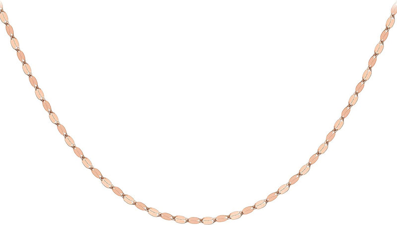 9ct Rose Gold Forzatina Chain