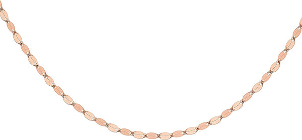 9ct Rose Gold Forzatina Chain