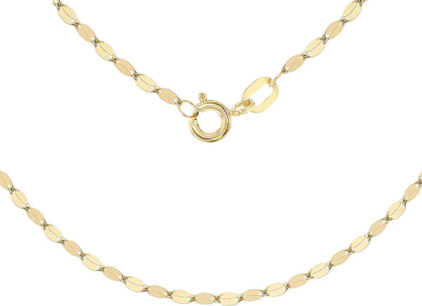 9ct Yellow Gold Forzatina Chain