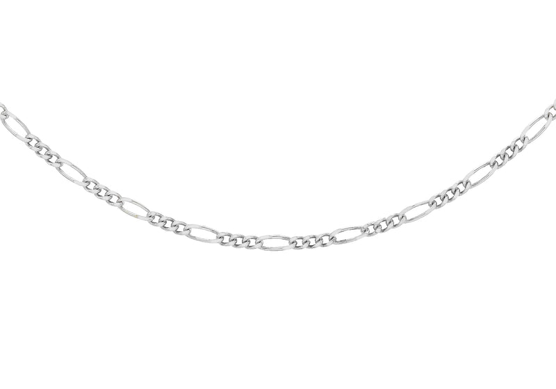 Sterling Silver Figaro Chain 41m/16"9