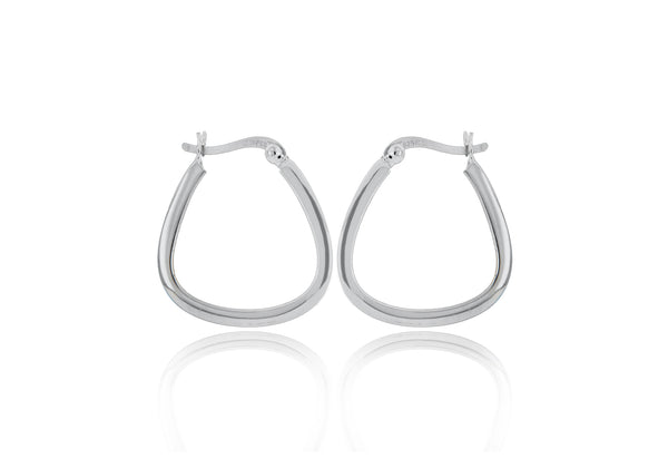 Sterling Silver Creole Earrings