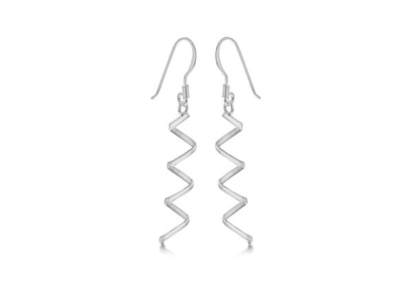 SILVER FLAT ORK SREW EARRing