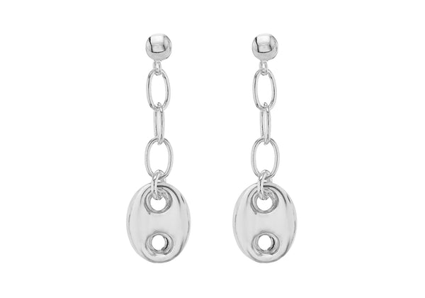 Sterling Silver Single Drop Earrings