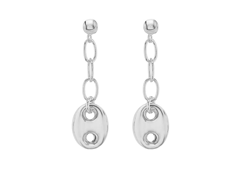 Sterling Silver Single Drop Earrings