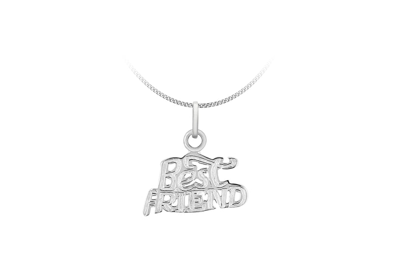 Sterling Silver 'Best Friend' Pendant