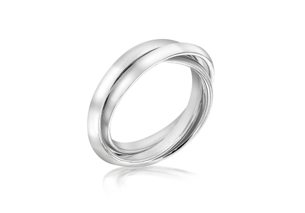 Sterling Silver Small Russian Ring