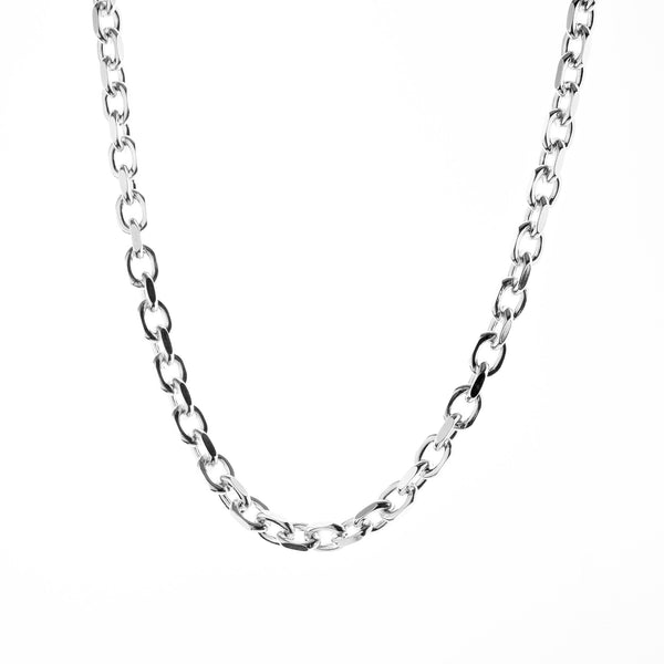 Sterling Silver 250 Oval Belcher Chain