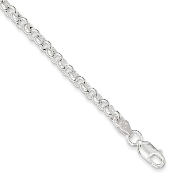 Sterling Silver 40 Round Belcher Chain