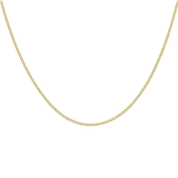 9ct Yellow Gold 60 Triple Curb Chain