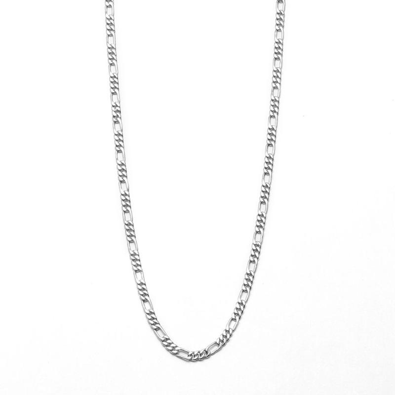 Sterling Silver Figaro Chain