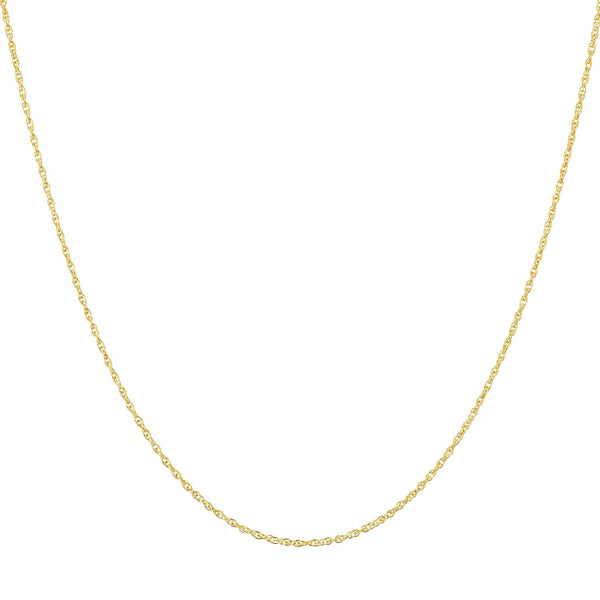 9ct Yellow Gold 14 Slim Prince of Wales Chain