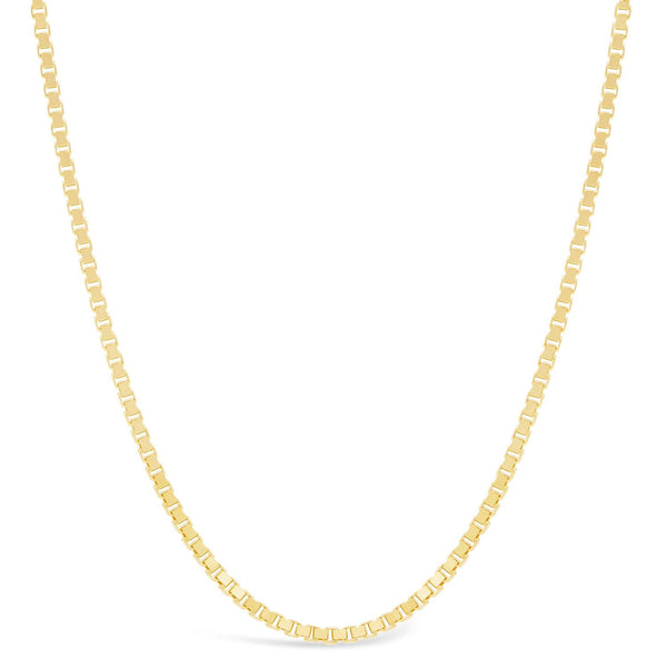 9ct Yellow Gold 19 Venetian Box Chain